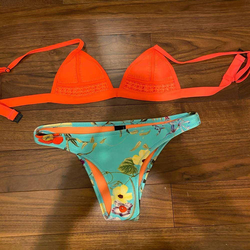 Triangle bathing suit